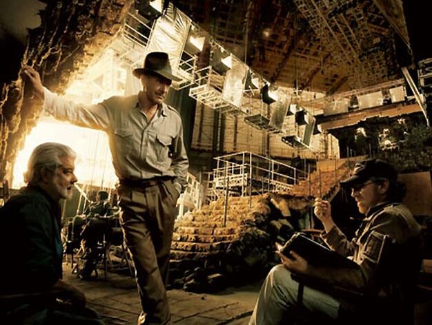 Tensi&oacute;n entre Lucas y Spielberg por 'Indiana Jones 5'