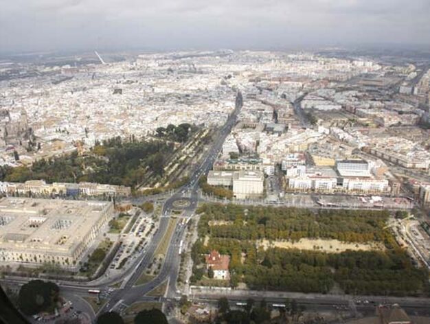 Sevilla desde el aire
