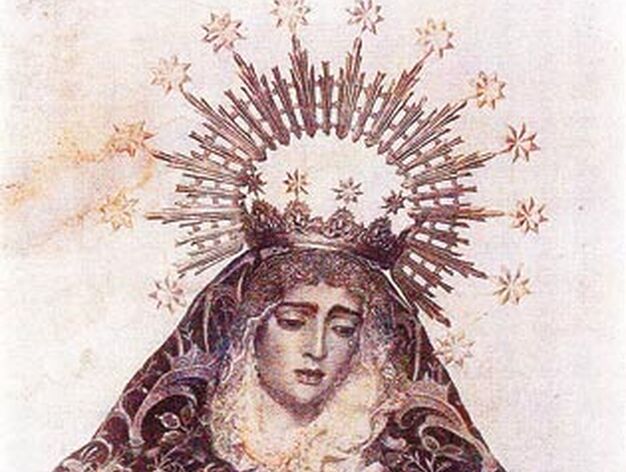 La Virgen del Valle antes del incendio de 1909