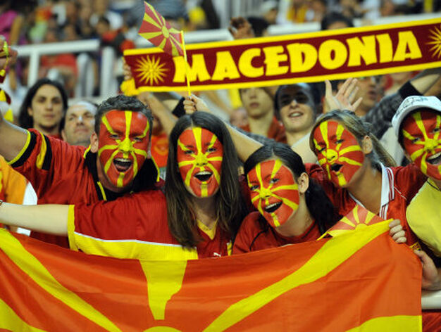 Las im&aacute;genes del partido amistoso entre Macedonia y Espa&ntilde;a. EFE / Reuters