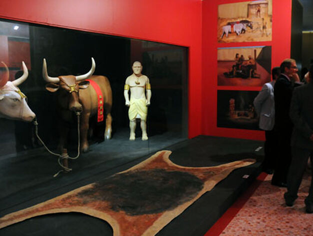 Aspecto de la muestra 'Carambolo. 50 a&ntilde;os de un tesoro' en el Museo Arqueol&oacute;gico'.

Foto: Juan Carlos V&aacute;zquez