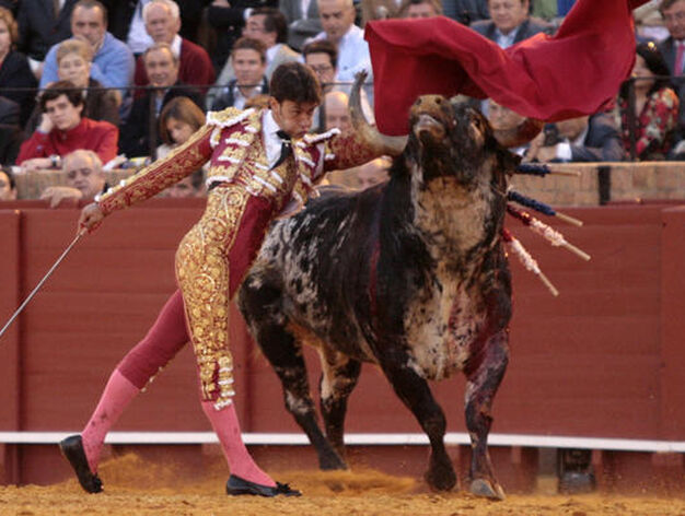 El torero de Dos Hermanas en la distancia corta.

Foto: Juan Carlos Mu&ntilde;oz