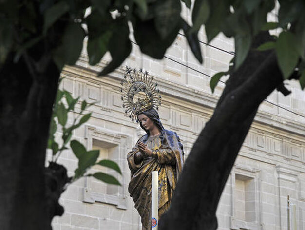 La Inmaculada con la Catedral de fondo.

Foto: Juan Carlos V&aacute;quez