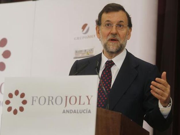Mariano Rajoy, ayer en su presentaci&oacute;n de Sanz.


Foto: Juan Carlos Vazquez / Victoria Hidalgo