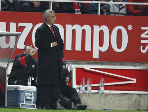 El Sevilla pierde 0-1 con el Real Madrid en la ida de las semifinales de la Copa del Rey. / Antonio Pizarro