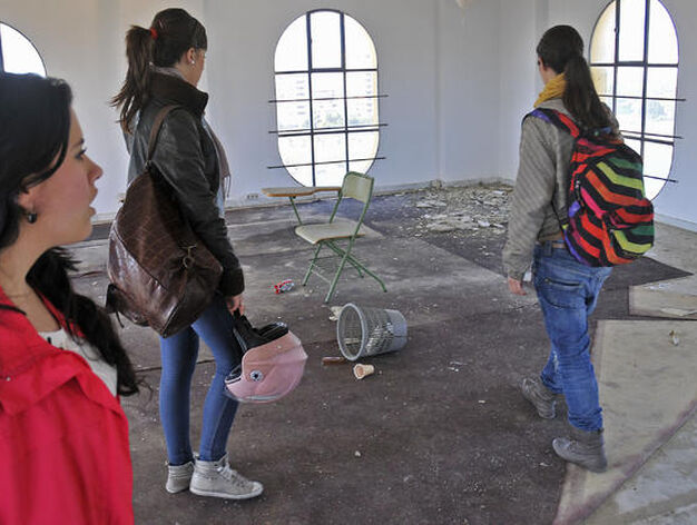 Estado de deterioro en el que se encuentran las instalaciones del Conservatorio de Danza.

Foto: Juan Carlos  V&aacute;zquez