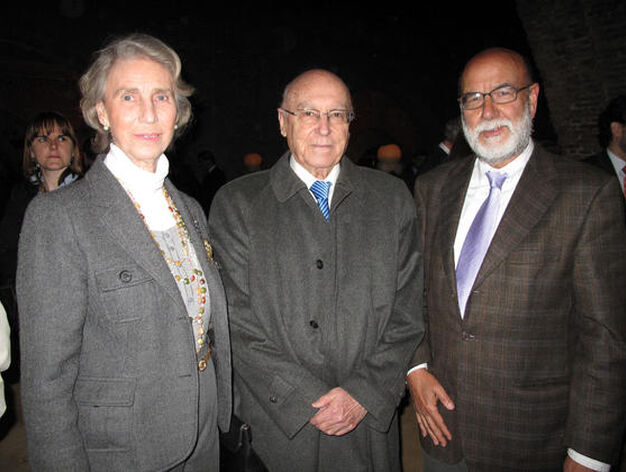 Guadalupe Ternero, Manuel Clavero y Bernardo Bueno. / Victoria Ram&iacute;rez
