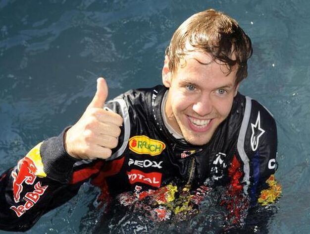 Sebastian Vettel, ganador del Gran Premio de M&oacute;naco.

Foto: AFP Photo