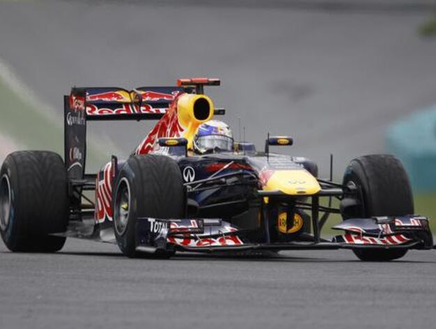 Vettel durante la carrera

Foto: Reuters