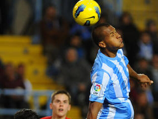 El gol de Juanmi puso las tablas a un partido donde el M&aacute;laga lo hizo y deshizo todo. 

Foto: AFP