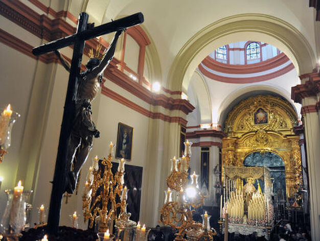 El Cachorro no pudo procesionar este Viernes Santo.

Foto: Juan Carlos V&aacute;zquez