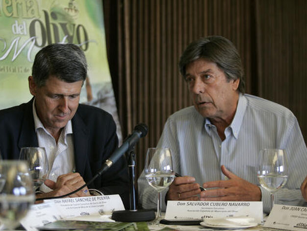 Salvador Cubero Navarro, secretario ejecutivo de la Asociaci&oacute;n Espa&ntilde;ola de Municipios del Olivo. 

Foto: Jos&eacute; Mart&iacute;nez