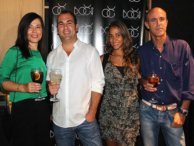 Beatriz L&oacute;pez, David Ostos, Ibis Palomo y Mariano Ostos.

Foto: Victoria Ram&iacute;rez