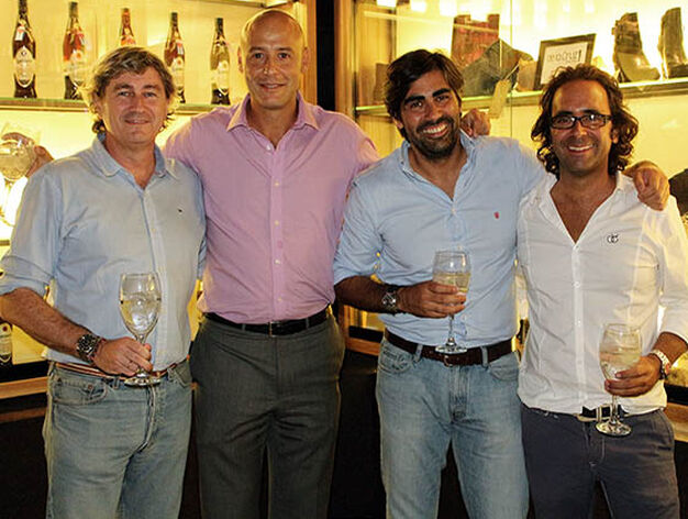Manuel Garc&iacute;a, Fernando Mart&iacute;nez, Carlos Aguiar y Nacho Arcenegui.

Foto: Victoria Ram&iacute;rez