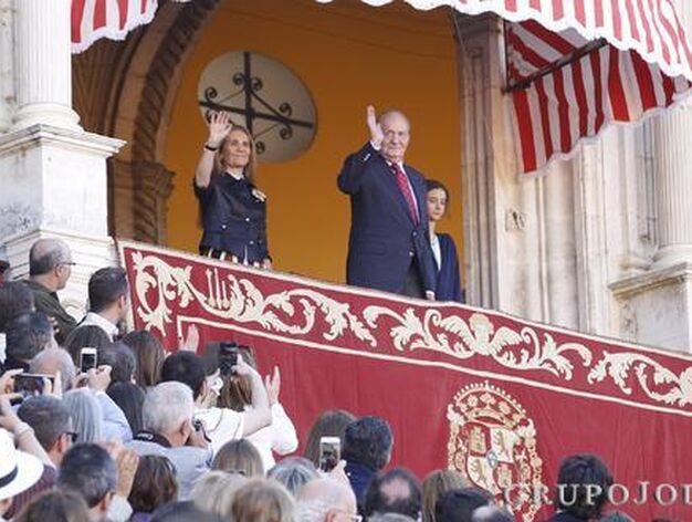 El rey Juan Carlos, en el palco

Foto: A. Pizarro