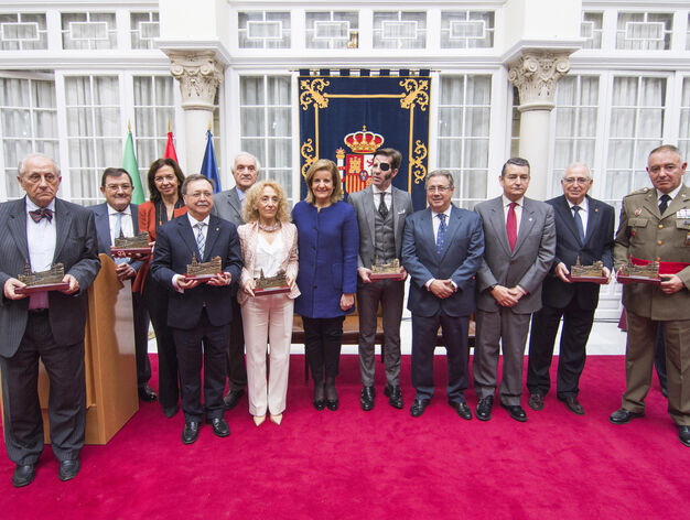 Zoido preside la entrega de los XII Premios Plaza de Espa&ntilde;a.