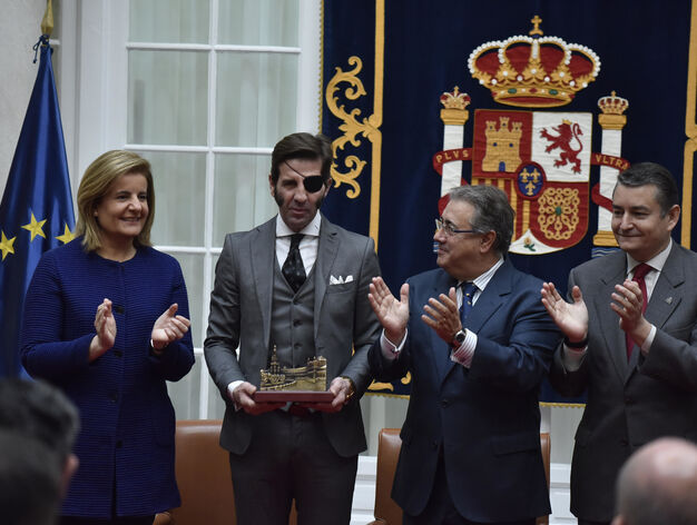 Zoido preside la entrega de los XII Premios Plaza de Espa&ntilde;a.