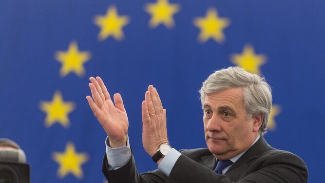 Antonio Tajani, nuevo presidente del Parlamento Europeo.
