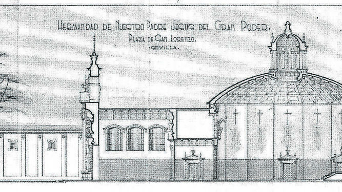 Uno de los planos originales realizados por Balbontín y Delgado-Roig.