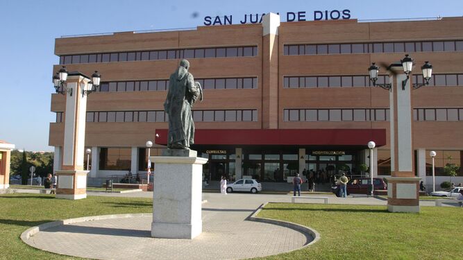 Fachada del Hospital San Juan de Dios del Aljarafe