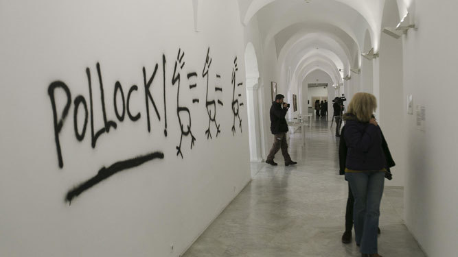 'Homenaje a Jackson Pollock' de Agustín Parejo School.