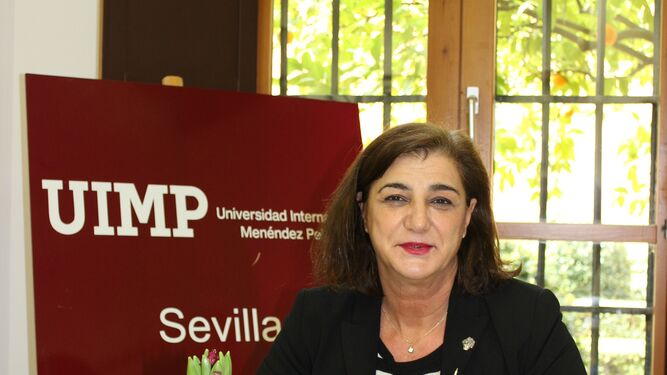 La directora  de la UIMP de Sevilla, Encarna Aguilar.