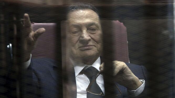 Hosni Mubarak.