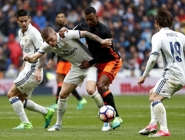 El Real Madrid-Valencia, en im&aacute;genes