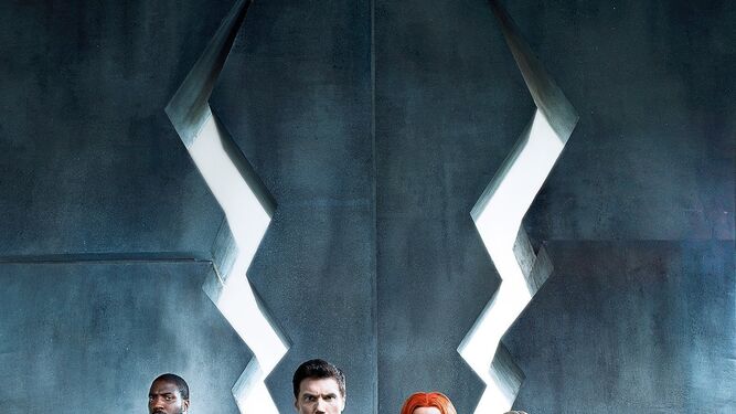 Cartel promocional de 'Inhumans', una de las ficciones más esperadas.