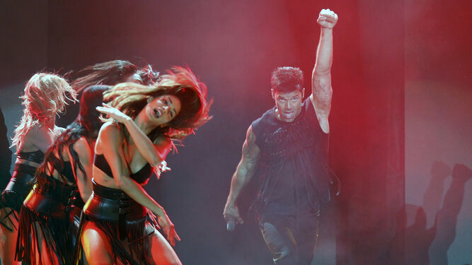 Las imágenes del concierto de Ricky Martin en Sevilla