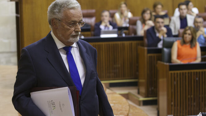 Jesús Maeztu, en el Parlamento andaluz