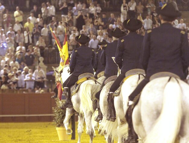 El espect&aacute;culo 'C&oacute;mo bailan los caballos andaluces', en im&aacute;genes