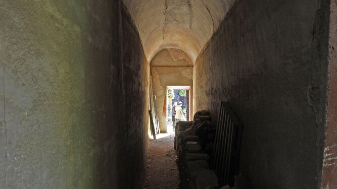 Vista desde el interior del túnel