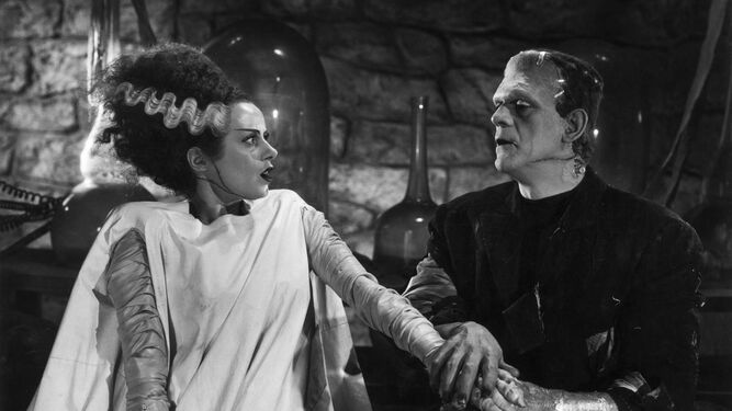 Fotograma de la versión de 1935 de 'La novia de Frankenstein' cuyo 'remake' ha anunciado Universal.