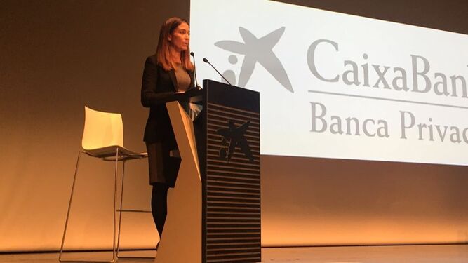 Imagen de la reunión convocada por Caixabank Banca Privada en el Caixafórum de Sevilla.