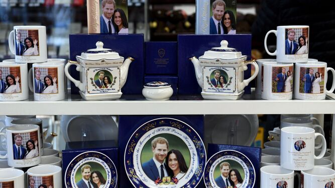 'Souvenirs' de la boda del príncipe Enrique con Meghan Markle.