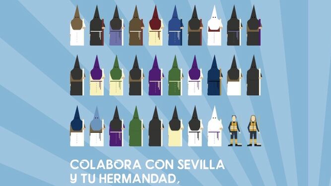 'Colabora con Sevilla y tu hermandad', el nuevo reto de Lipasam y el Consejo de Cofradías