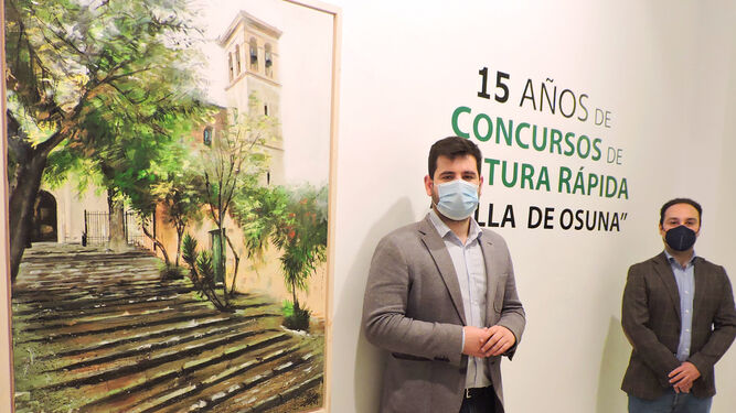 Inauguración de la exposición Quince años de Concursos de Pintura Rápida Villa de Osuna.