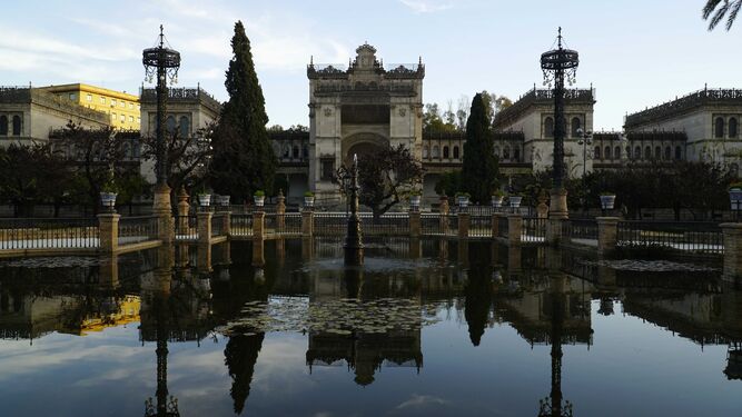 El Museo Arqueológico de Sevilla, situado en la idílica Plaza de América.