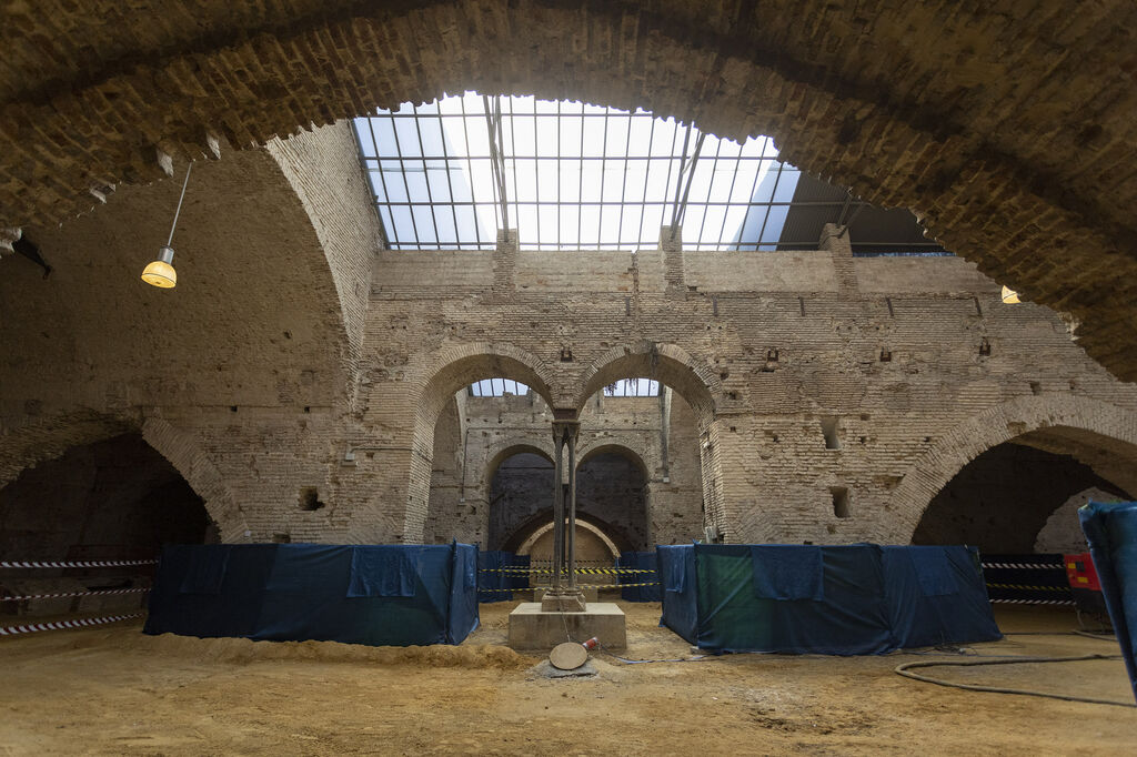 El interior de las Reales Atarazanas de Sevilla, en im&aacute;genes