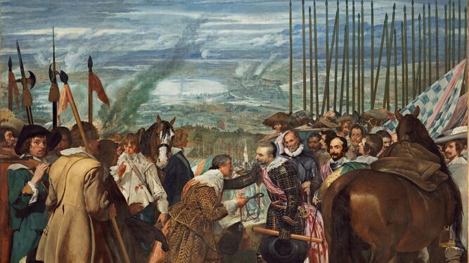 'Las lanzas o La rendición de Breda' de Velázquez.