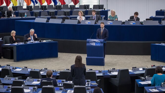Debate sobre Hungría en el Parlamento Europeo.