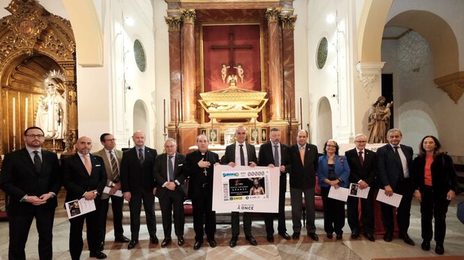 El Cupón de la ONCE lleva el Santo Entierro Grande de Sevilla a toda España