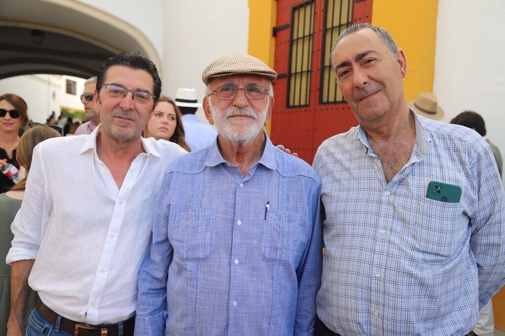 Pepe Hidalgo, Fernando V&aacute;zquez y Manolo Fern&aacute;ndez