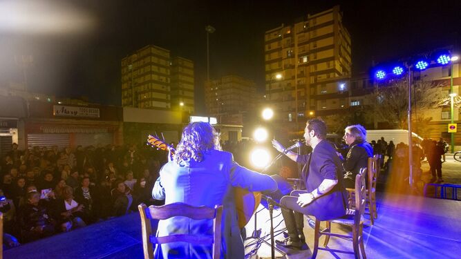 Recital del programa Zona Flamenca en el Polígono Norte