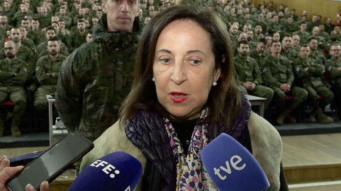 La ministra de Defensa española, Margarita  Robles.