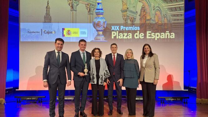 Los mantecados  y polvorones de Estepa, premio Plaza de España