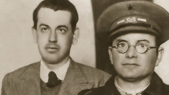 Antonio Otero Seco (1905-1970) y Elías Palma (1893-¿1965?).
