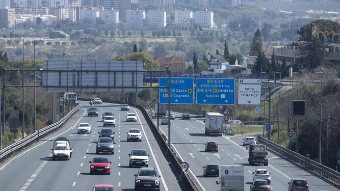 El tramo con más accidentes de la autovía A-49 es el de Sevilla a Castilleja y Tomares