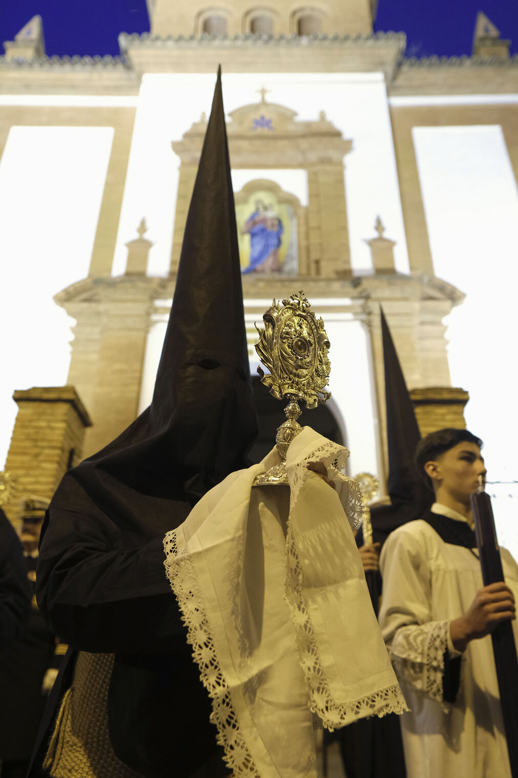 Las im&aacute;genes de la Hdad. de Pasi&oacute;n y Muerte (Triana) en la Semana Santa de Sevilla 2024